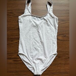 Felina White Bodysuit Classic One Piece